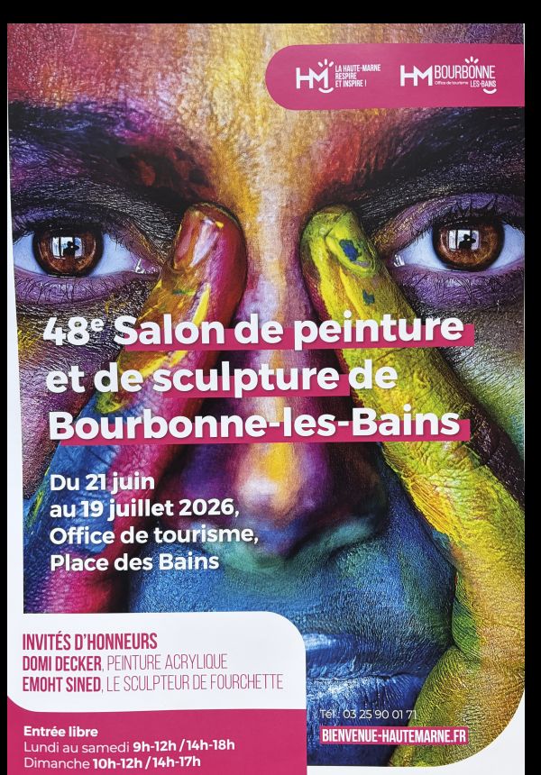 You are currently viewing 48ème Salon de peinture et de sculpture de Bourbonne-les-Bains